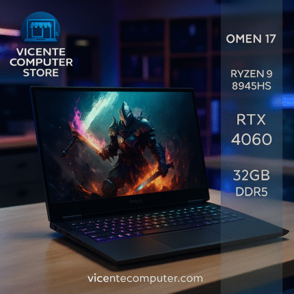 OMEN 17/RYZEN 9/32GB/RTX 4060 8GB