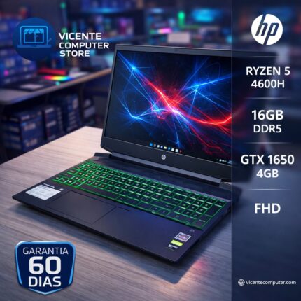 HP PAVILION/RYZEN 5/GTX 1650 4GB