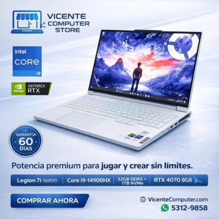 LEGION 7/CORE I9/32GB/RTX 4070 8GB