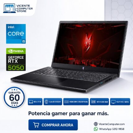 NITRO V15/CORE I5/16GB/RTX 5050 8GB