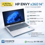 HP Envy x360/ core 5 120U/ 8GB/512/