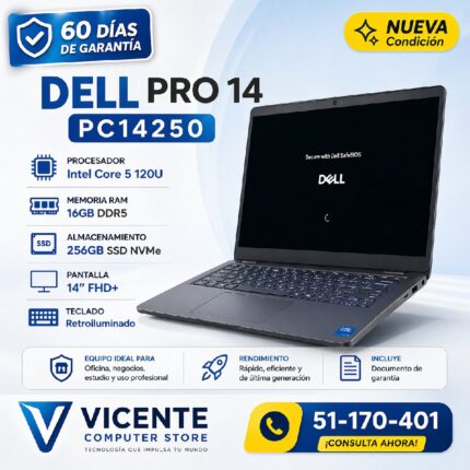 Dell Pro 14/core 5 120U/16/256
