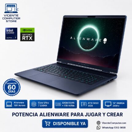 ALIENWARE/ULTRA 7/32GB/RTX 5060 8GB