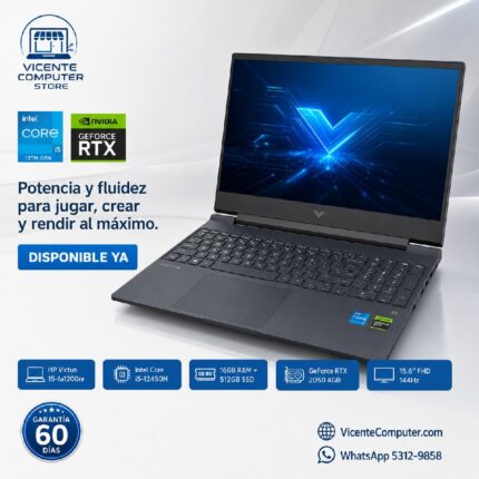 VICTUS 15/CORE I5/RTX 2050 4GB