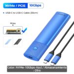 Carcasa Orico NVME SSD ( Adaptador externo 3.2 Gen 2)