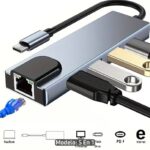 Adaptador USB C HUB 5 en 1