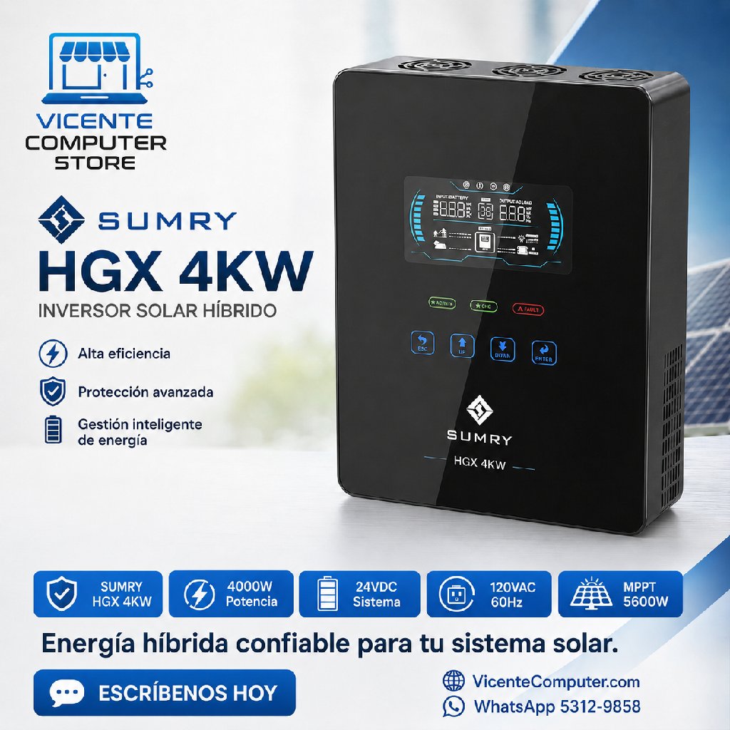 scaled_1000151914 INVERSOR HÍBRIDO/SUMRY/4000W/120V - Imagen 1