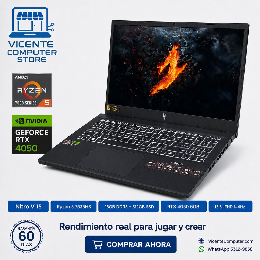 scaled_1000164619 ACER NITRO V15/CORE I5/RTX 4050 6GB - Imagen 1