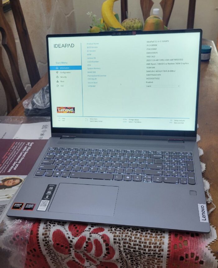 LENOVO IDEAPAD 5/RYZEN 7 8845HS/16GB/1TB SSD - Imagen 2