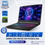 MSI KATANA 15/CORE I7/RTX 4050 6GB