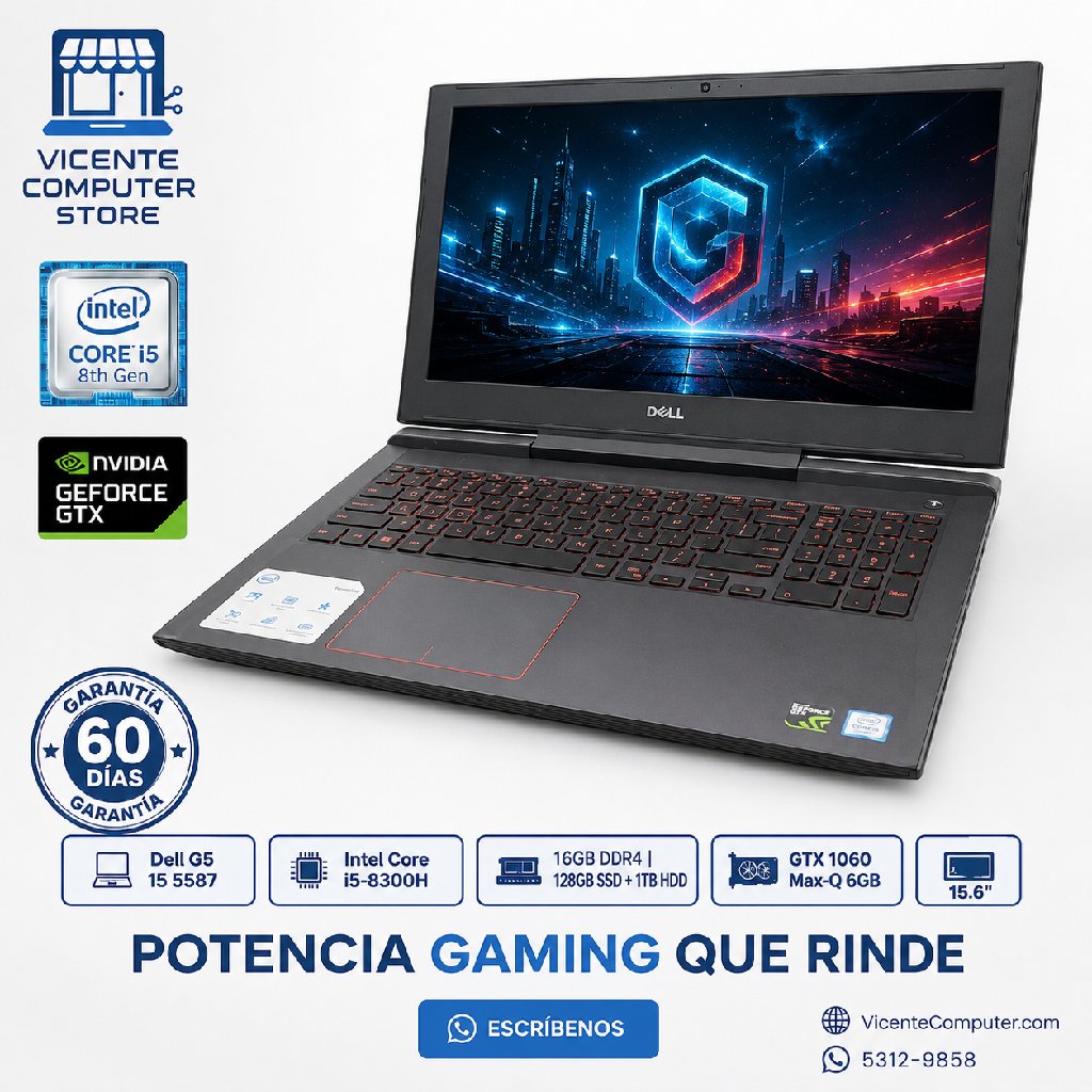 scaled_1000184562 DELL G5/CORE I5/GTX 1060 6GB - Imagen 1