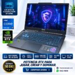 MSI CYBORG 15/CORE I7/RTX 4050 6GB