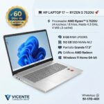 HP 17/ AMD ryzen 5 7530U (8/512)
